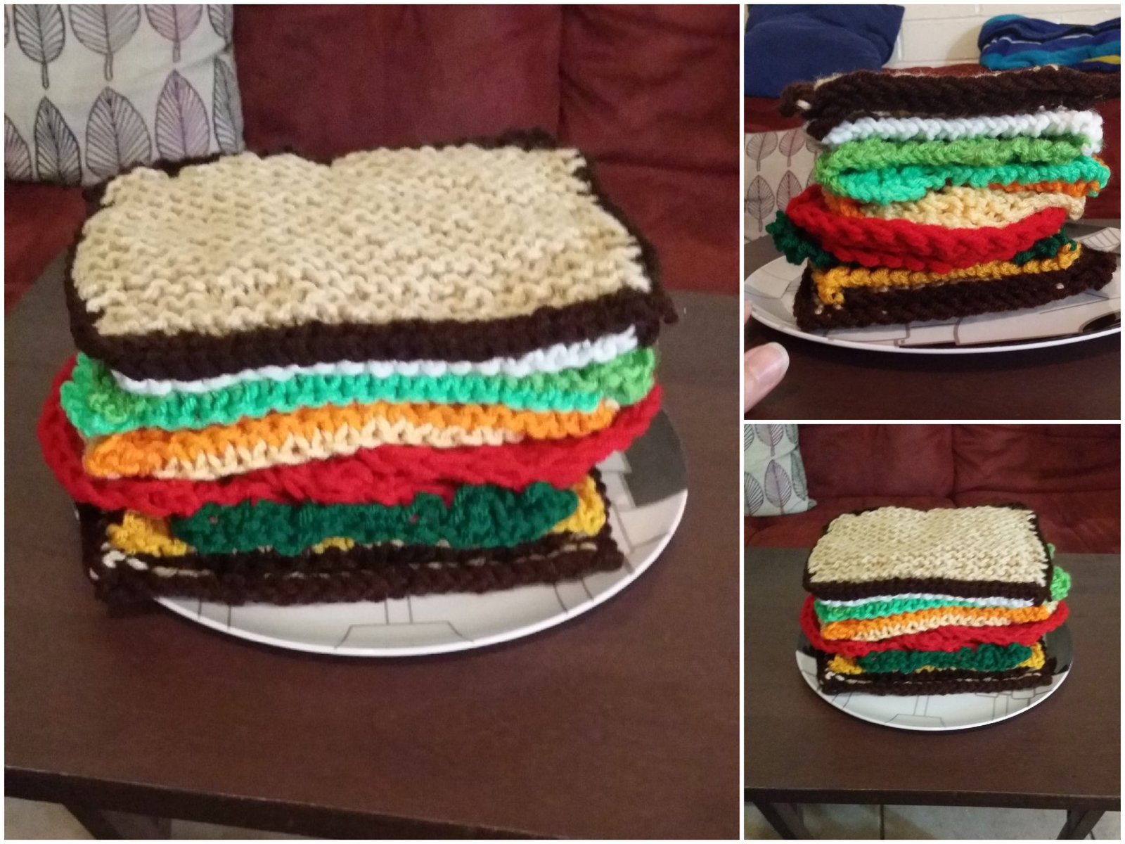 Sandwich Scarf, Do I Eat it or Wear it?